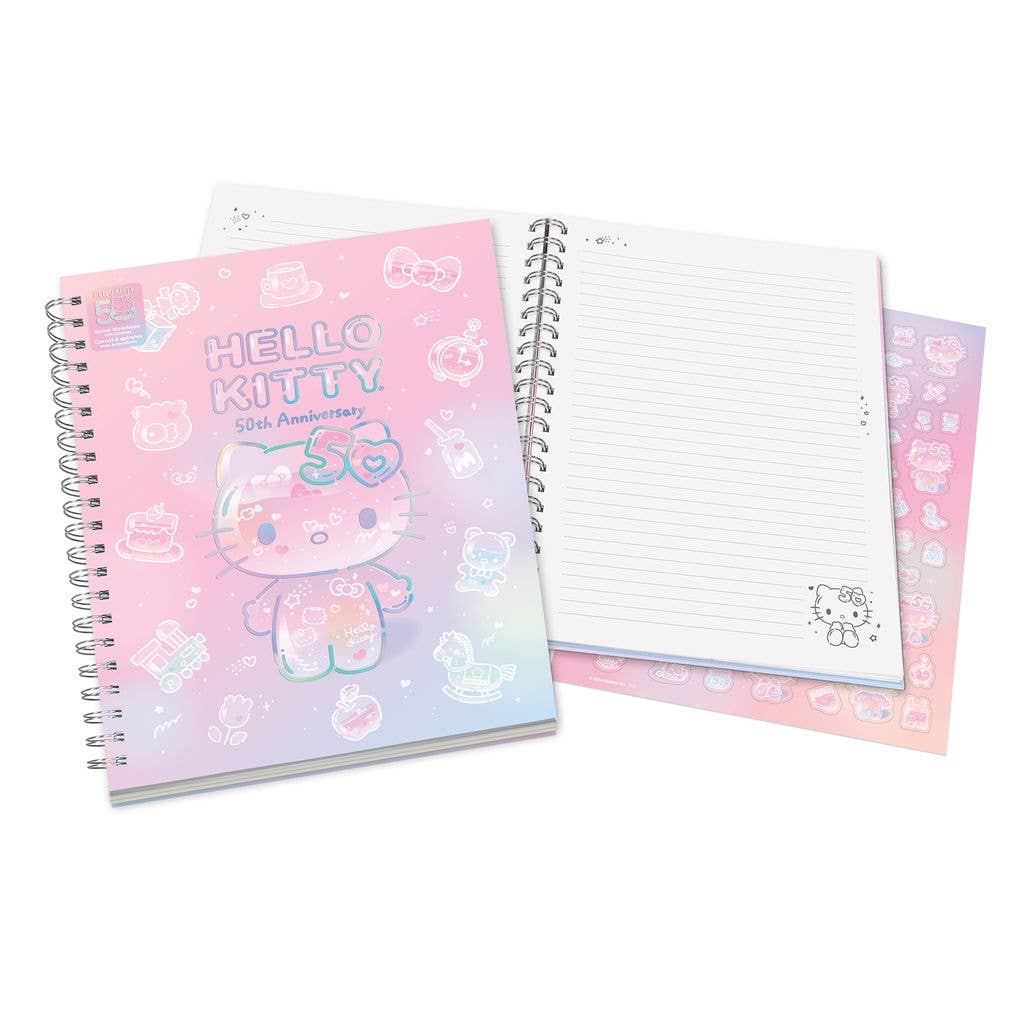 Studio Oh! - Hello Kitty 50th Anniversary Extra-Large Spiral Notebook