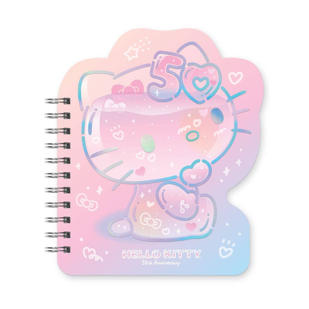 Studio Oh! - Hello Kitty 50th Anniversary Die-Cut Spiral Notebook